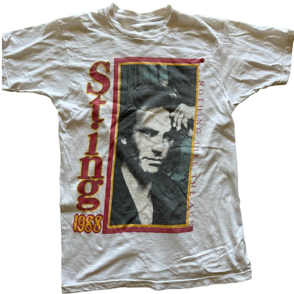 Vintage Sting Live in Concert '88 Graphic T-Shirt